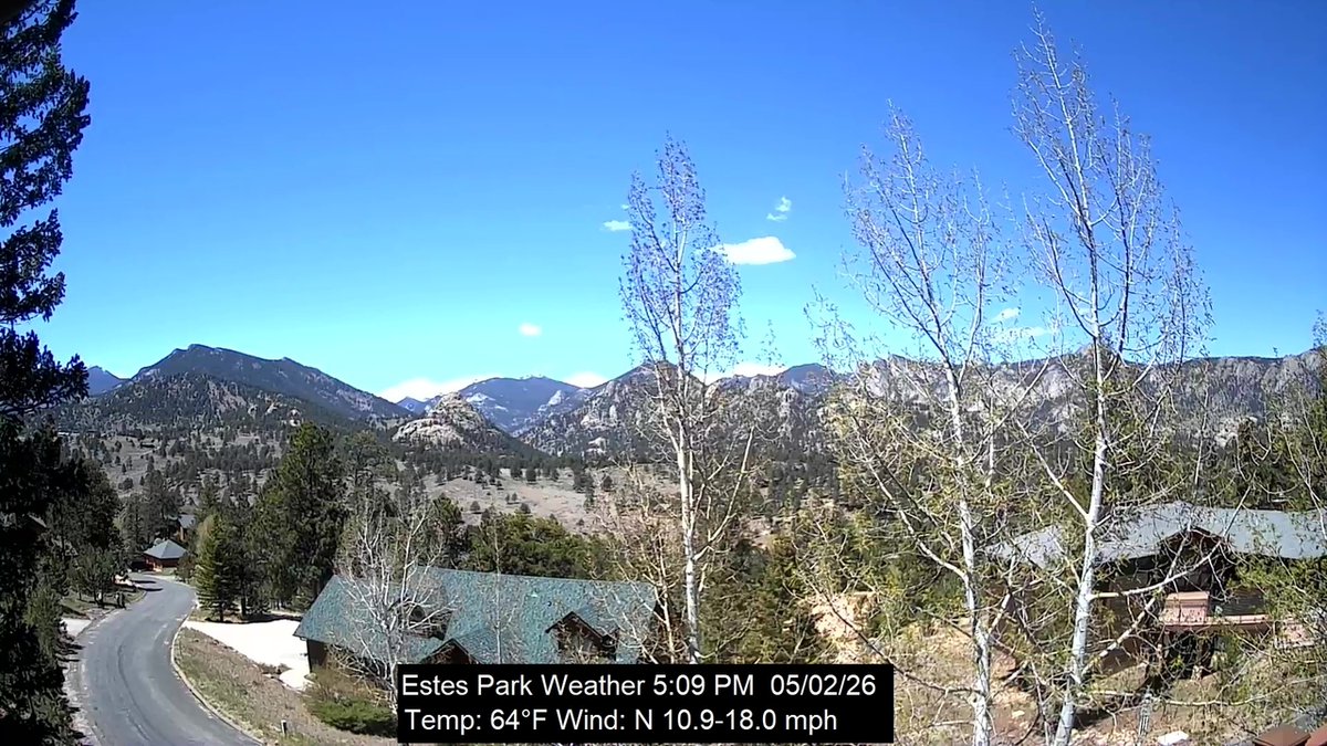 EstesWeather's tweet image. WEATHER WARNING  : 89.6 F maximum Indoor Temp. was exceeded ! May 2, 2026 at 05:12PM #cowx