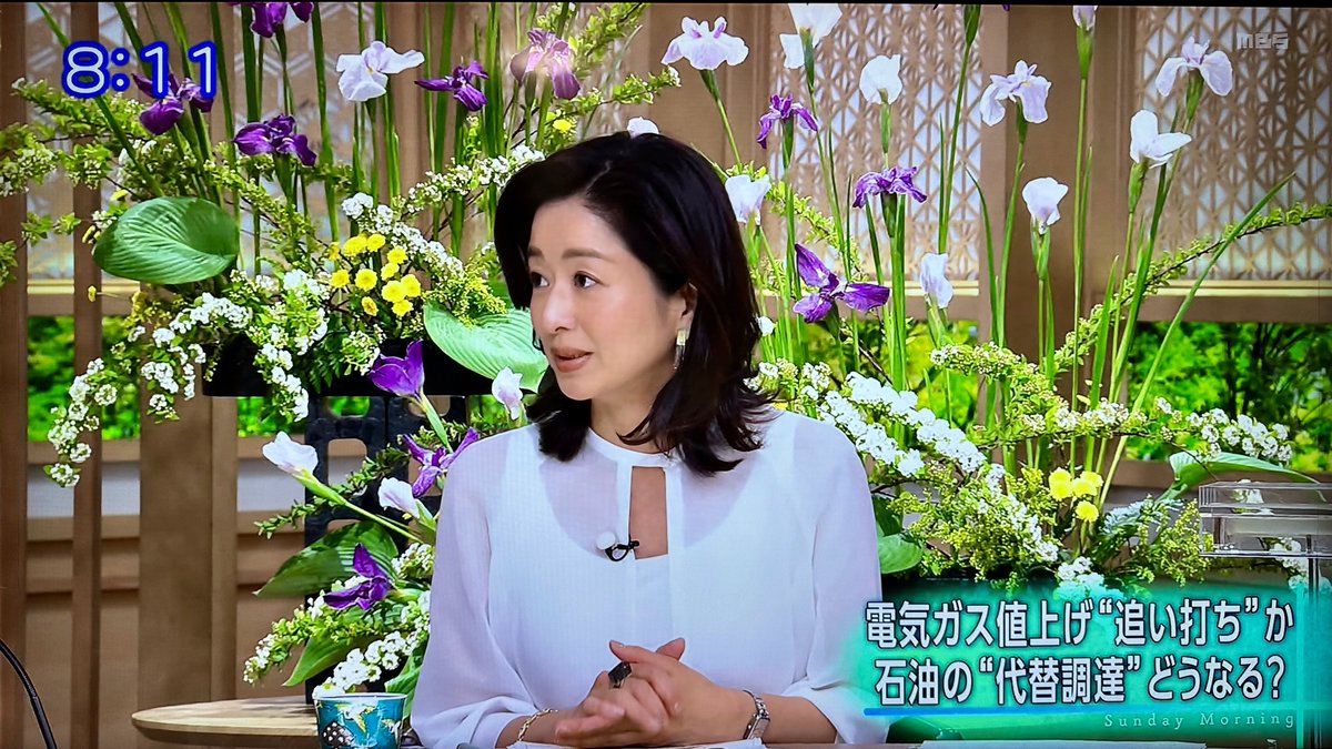 某評論家様推しの膳場さん #サンデーモーニング #膳場貴子