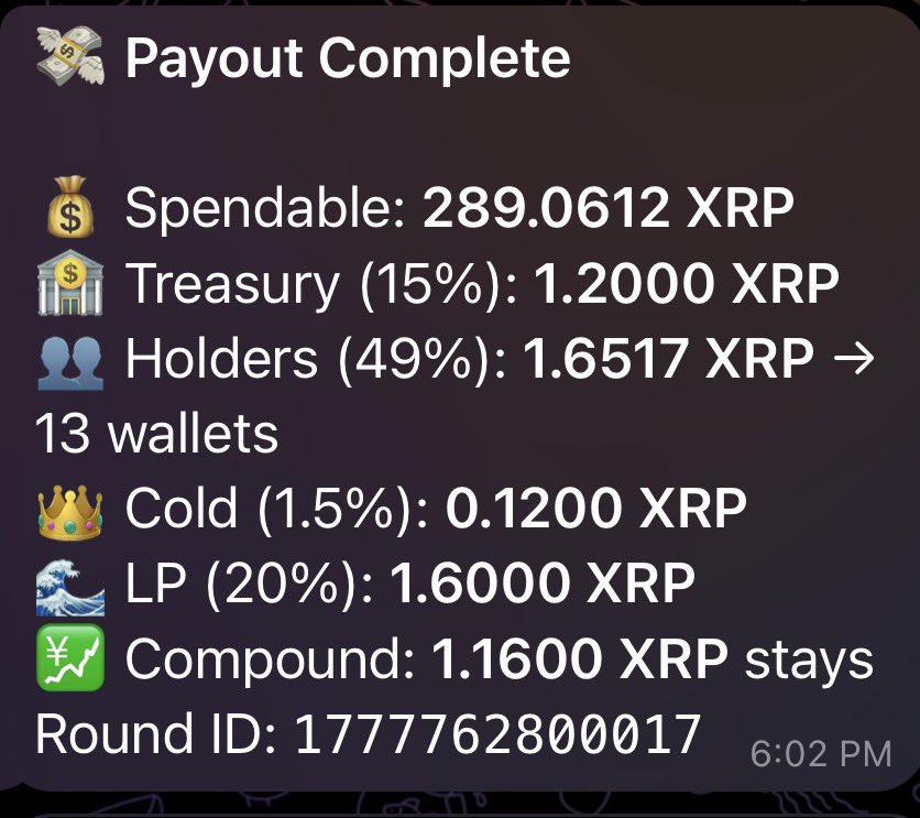 Just built an automated XRPL trading engine that’s already live on AMM pools… depositing on dips, withdrawing on strength… swapping tokens for XRP gains. 

 Early days but portfolio growing nicely! Loving the speed of XRPL. 

Who wants to get paid in $RLUSD to get paid in