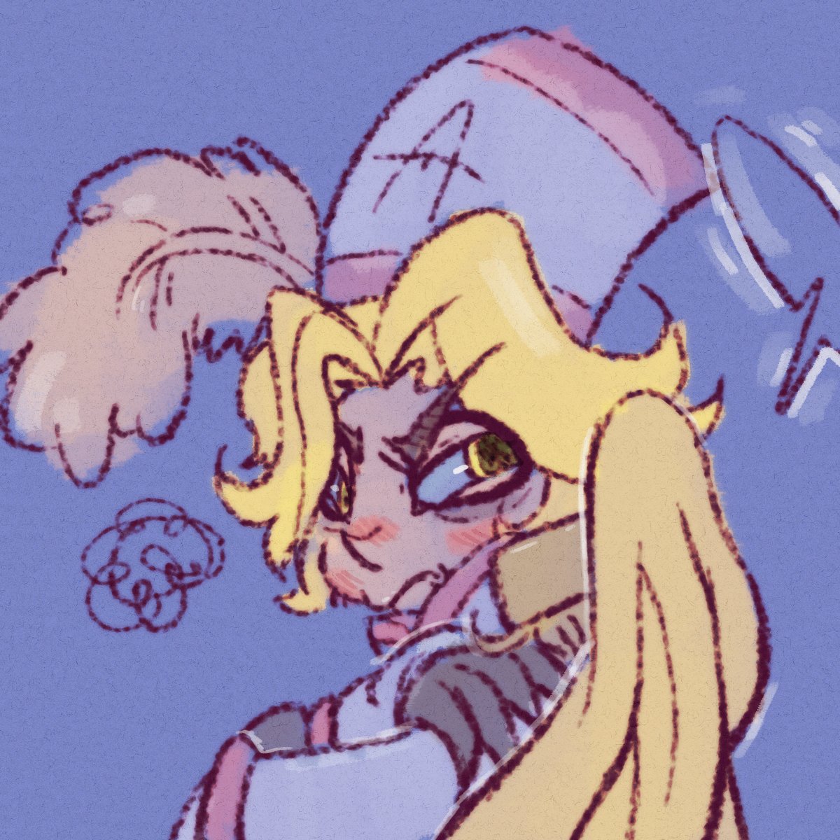 RT @_Nigato: Quick Abel sketch💛 #HazbinHotel #HazbinHotelAbel