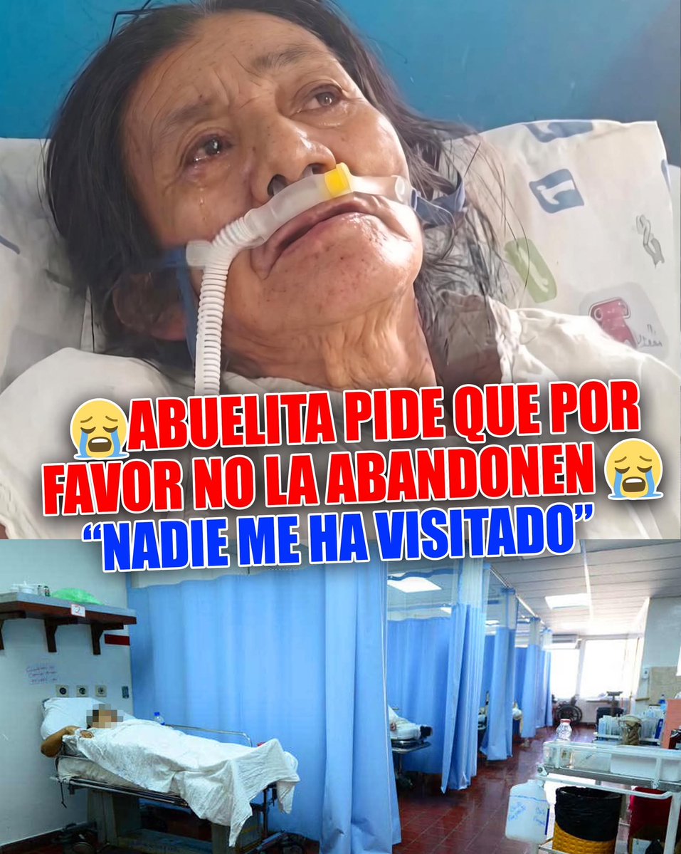 Una abuelita ha sido abandonada por sus familiares en el Hospital Zaldaña,
Tiene más de un mes hospitalizada y su familia no la ha visitado,y no le contestan el teléfono.
Talvez alguien conoce a sus familiares,
Dice ser originaria de Guaymango.
Compartamos,para que su fam la vea