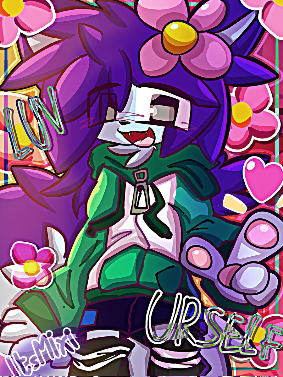 ItsMixi_Artist's tweet image. LUV URSELF
#digitalart #furry #anthro #kemono