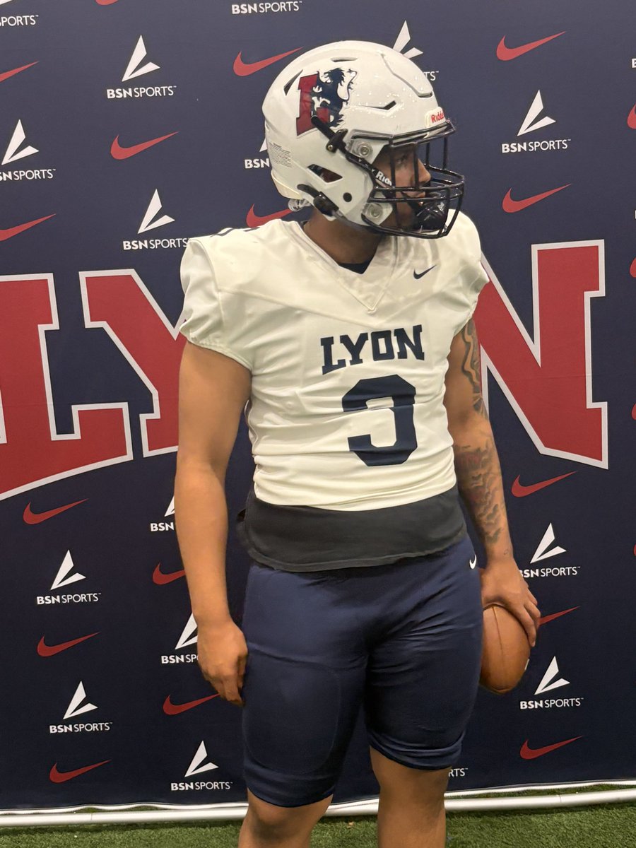 jeremiahG3_'s tweet photo. Had a great time today @_Lyon_Football jr day, Thrilled for more to come! 

@LyonHBC @CoachPaider https://t.co/TYca0CkobW