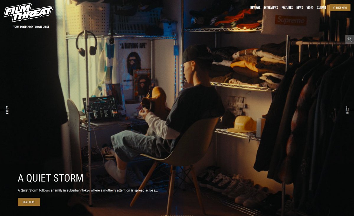 FilmThreat's tweet image. "...needs to be seen."  Alan Ng expresses his feelings about A Quiet Storm.
filmthreat.com/reviews/a-quie… #SupportIndieFilm #AQuietStorm #Documentary