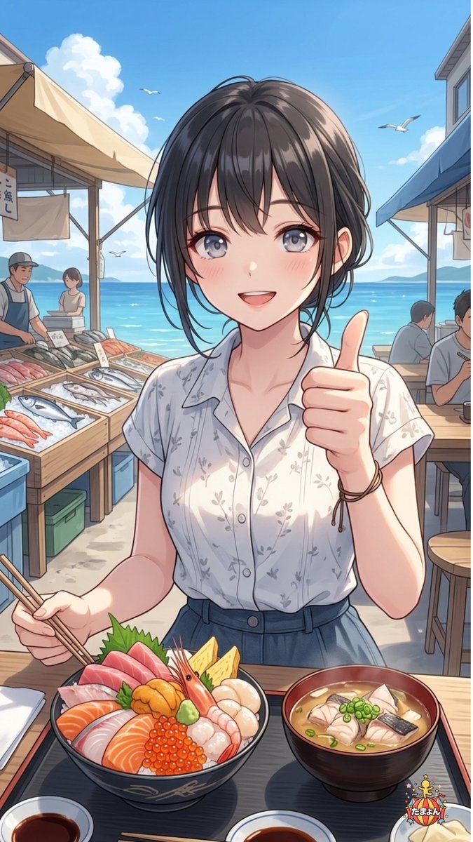 Jack_a_Otama お玉さん！ おはようございます☀ 海鮮丼はいかがでしょ