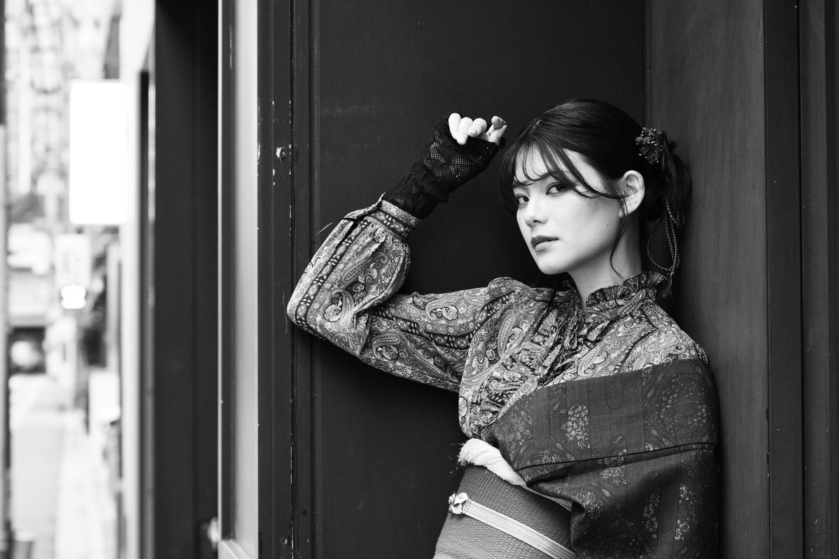Kazu49do's tweet image. “ Dans une rue de Kyoto “

M: @touka_snmn021 

#portrait