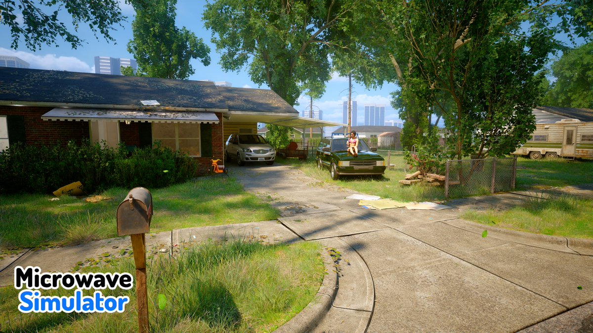 TheVisionGame's tweet photo. I finally caught a #screenshotsaturday. Here are some early development shots of Microwave Simulator from the demo. #ue5 #madewithunreal #gamedevelopment #indiedev #indiegame https://t.co/jmczfHjxSt
