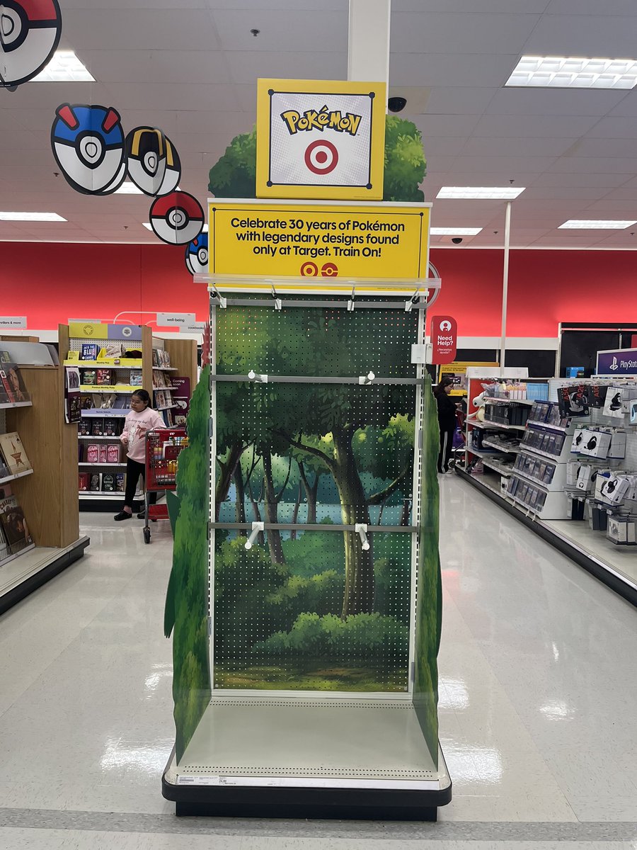 Oldhandsnewpack's tweet image. Guess I should’ve come here earlier 😂 - Pokemon X Target looks like a big success - this one was wiped #pokemon #target #tcg #collab #tradingcards