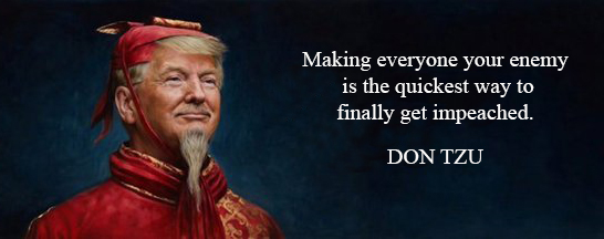 pdag25's tweet image. Someone should do Trump a big favor and ask him to listen to the shit he says.
Trump is doing everything he can to have EVERYBODY UNITED against HIM! Eight months and Trump gets impeached again, January 2027. Will the third time be the charm for Trump?