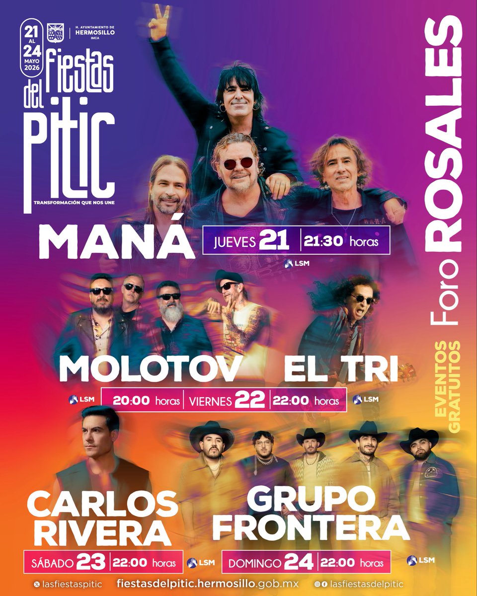 Fiestas del Pitic 2026 tweet media
