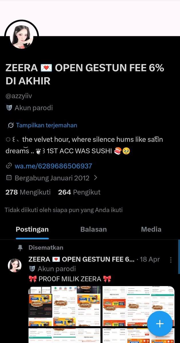 fudiesz's tweet photo. HATI HATI YA GUYS, si penipu akunnya banyak dan ganti-ganti uname dan aku dah diblock di semua akunnya wkwk
@/vmaaryi >> @/azzyivv >> @/azzyiiv 
@/piingguw
@/giczkaa
akun yg @/lusterouc baru aja ditangguhkan
#zonauang #penipugestun #gestun #infojajan https://t.co/mp1cDQoAgu