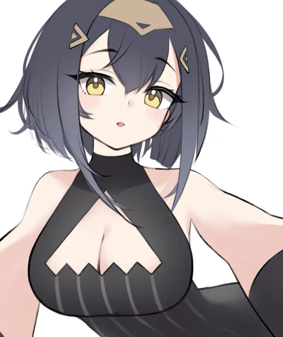コハクちゃんwip。この子かわいいよね