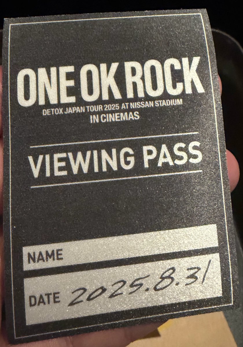 yyuuttoo__69's tweet image. ONE OK ROCK

日産の思い出が思いっきり蘇りました…
いやぁ素晴らしかった

#ONEOKROCK
#ワンオク
#DETOX