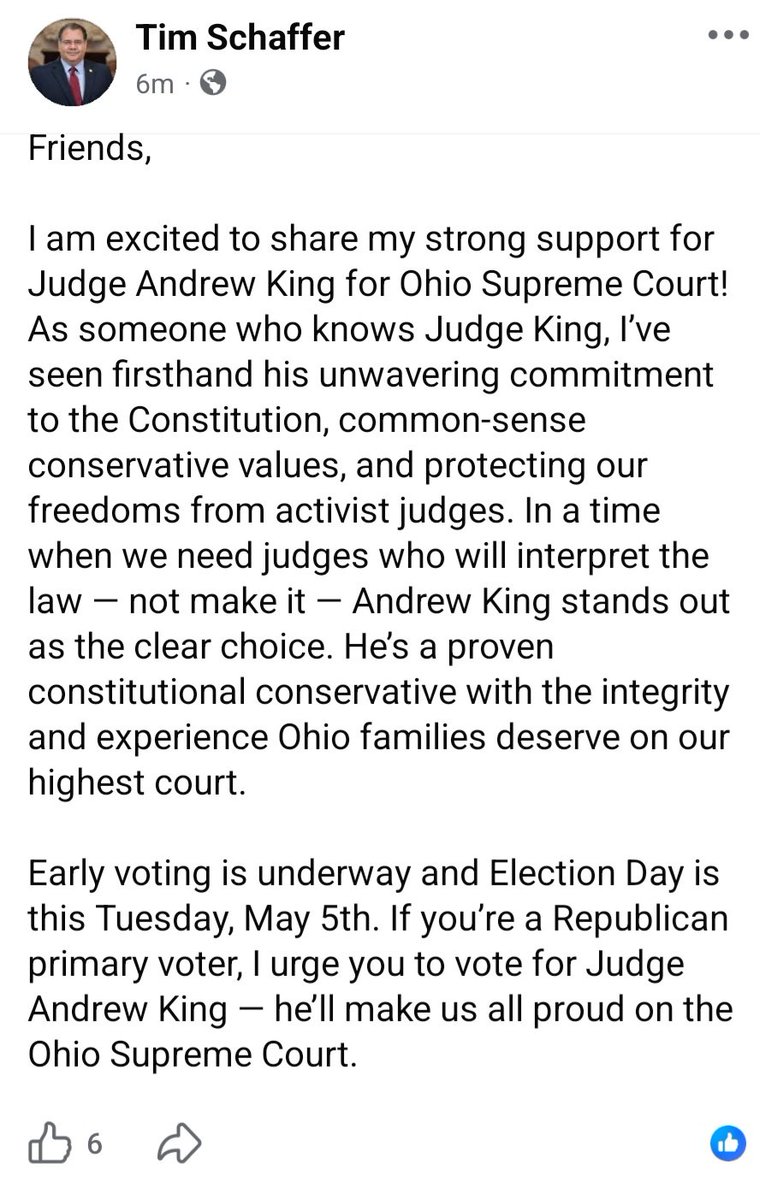 Judge Andrew King tweet media