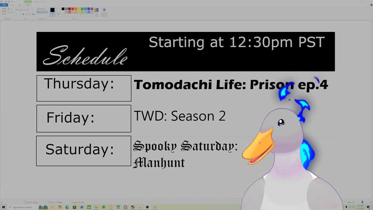 Kaizar_3's tweet image. Silly duck continues its chaos.
#TwitchStreamers #vtuber #ENVtuber #VtuberUprising #PetTheDuck