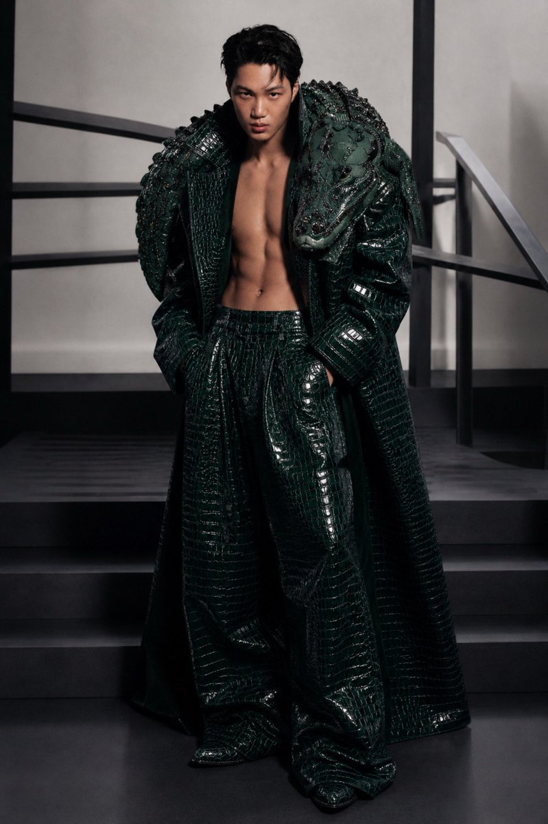 Me sending Kai to the Met Gala if I were a Lacoste stylist
