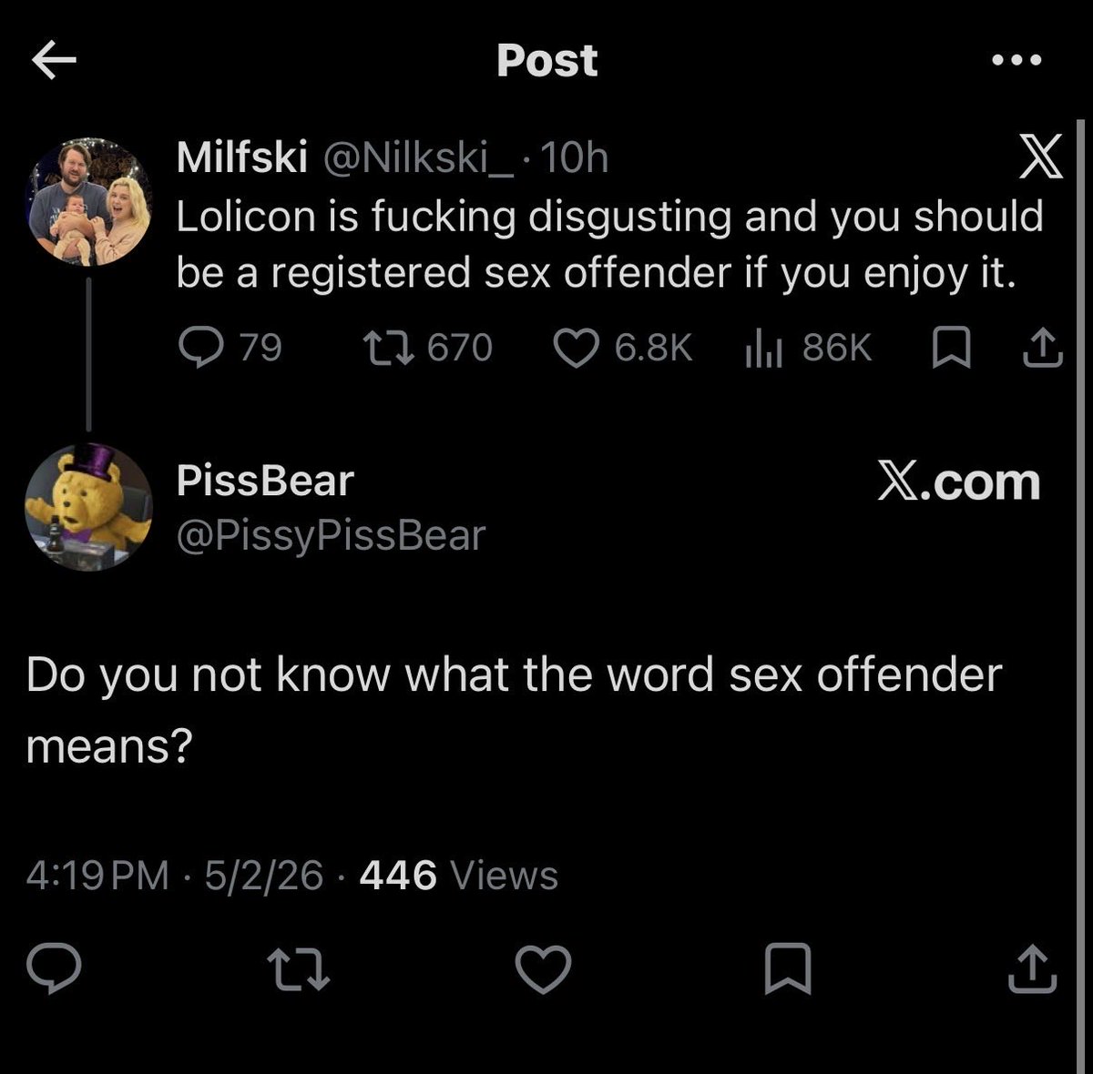 Milfski tweet media