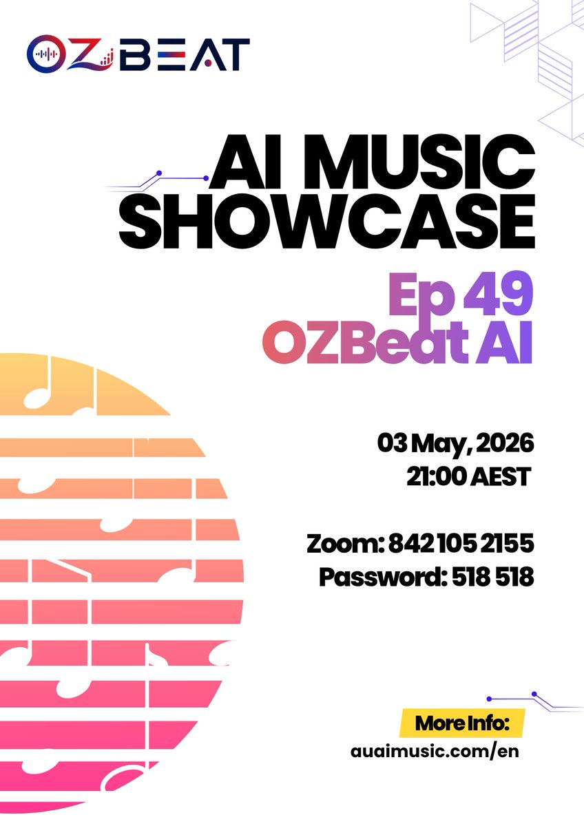 Australian AI Music Alliance tweet media