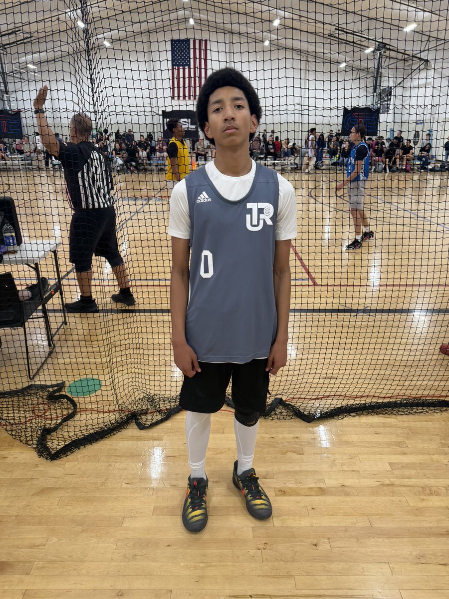 gteusabb's tweet photo. Tramain Davis Jr.
Frontier Academy Middle School (CO)
C/O 2030’

“Played up on our 17U group today. We're down some guys, so I brought him over. He's our one of our key guys on that 14U group.”

“He shoots well. He can get downhill. He's very athletic for an 8th grader.” https://t.co/jUCEHrCcK0