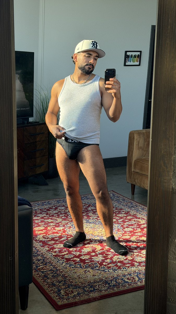 BeardedBi's tweet photo. I put clothes on… sometimes… https://t.co/CORpxO0N88
