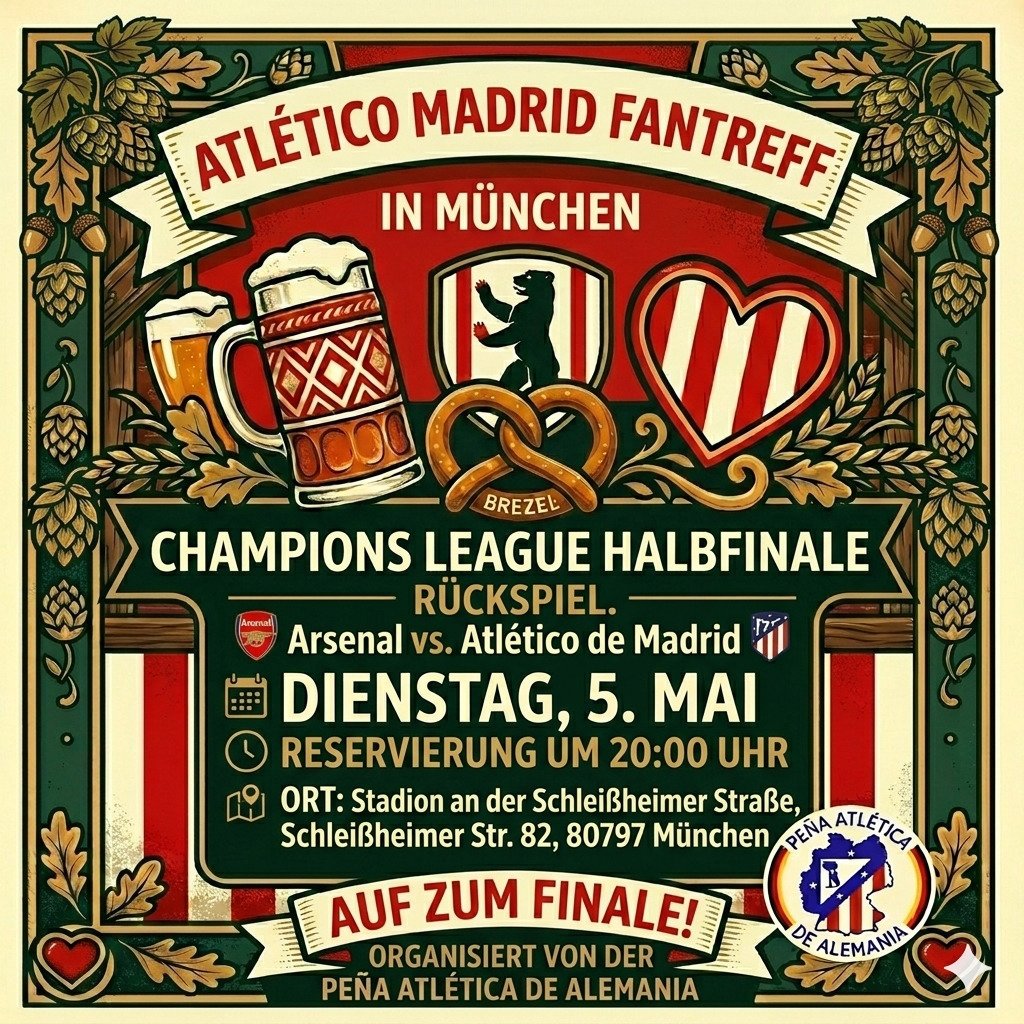 🔴⚪ Peña Atlética de Alemania e. V. tweet media