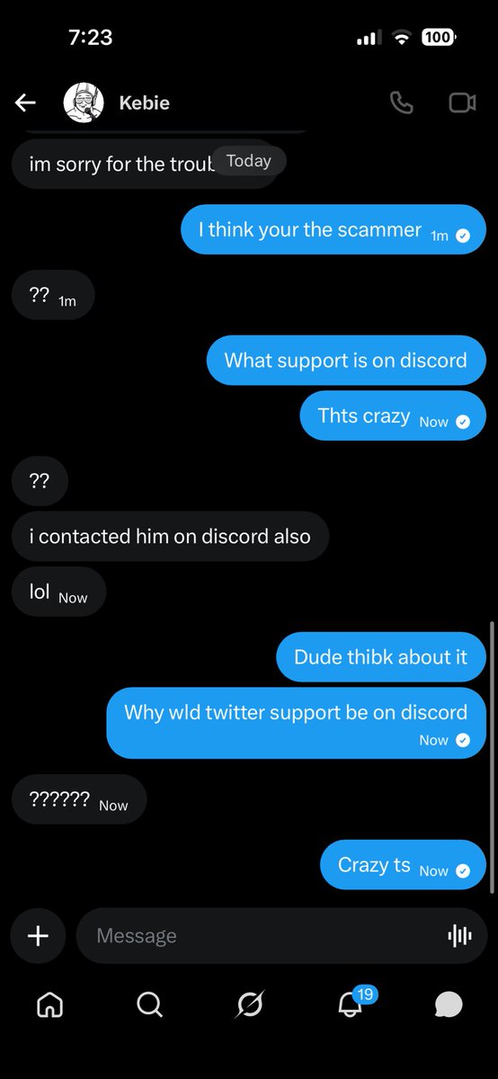 USHIJIMASBITCH1's tweet image. #scammer 
#scam

Always be aware, use critical thinking skills , use your critical thinking skills !!! 

@/zeiiiikebbz ,, i suspect this account has been hacked.