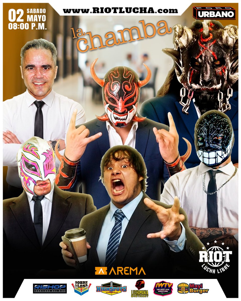 Riot Lucha Libre tweet media