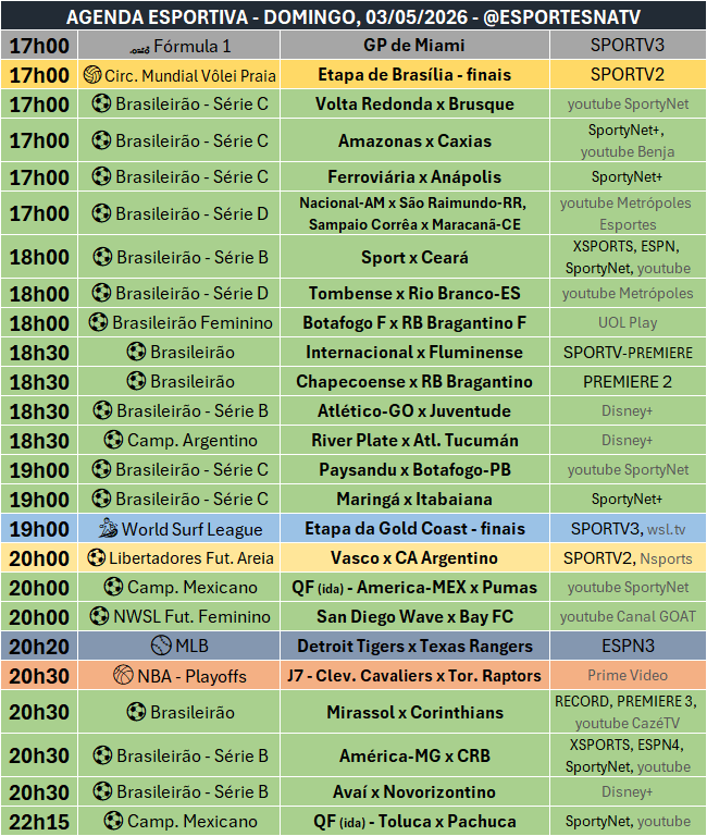 Esportes Na TV 📺 tweet media