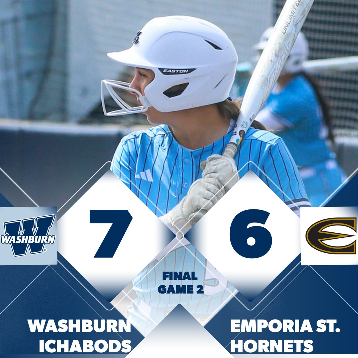 Washburn Softball tweet media