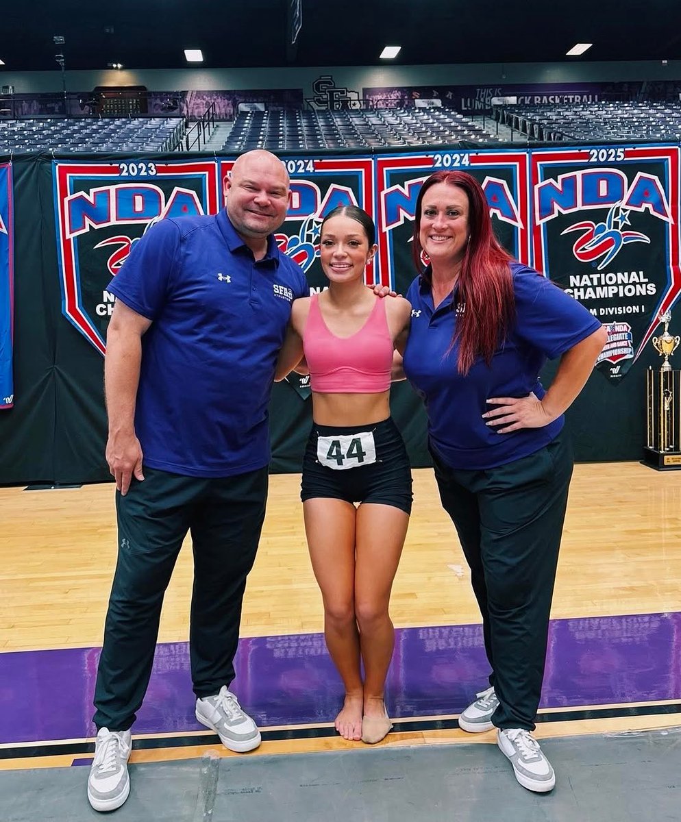 CrosbyHigh's tweet photo. Congrats to Savannah Davila on making the SFA dance team @SFA_Dance_Team https://t.co/Kqqubl7prU