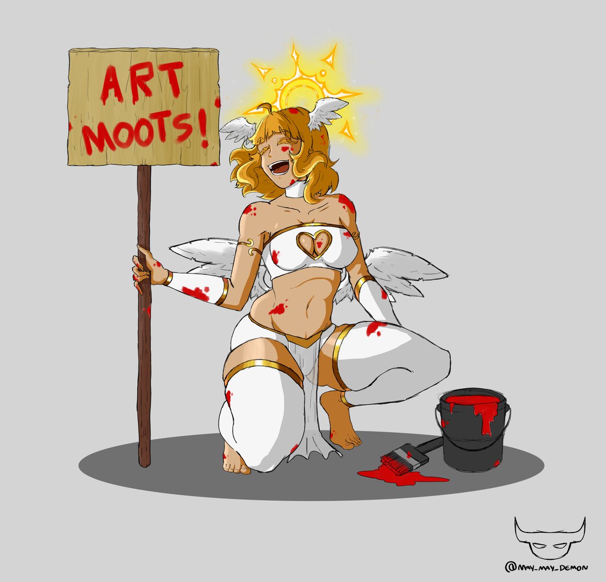 May_May_Demon's tweet photo. ✨Show off your art! ✨

Follow the artists you like!
 #artmoots #moots
rt please!

pose by: @theposearchives https://t.co/7XTrMkl9gE