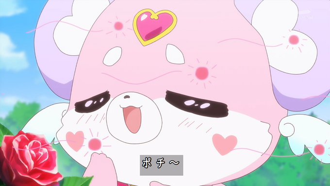 ポチタン可愛いね #nitiasa #precure