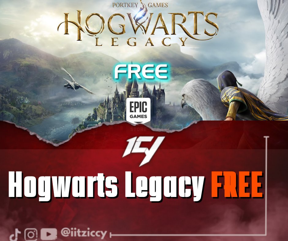 iitziccy's tweet image. 🎉🎮 فرصة لعشاق Hogwarts Legacy 🧙‍♀️✨

إضافة مجانية متاحة الآن على Epic Games Store لفترة محدودة! 💥
أضفها لمكتبتك مجانًا ولا تفوّت الفرصة ⏳
#HogwartsLegacy #EpicGames #Gaming #عروض