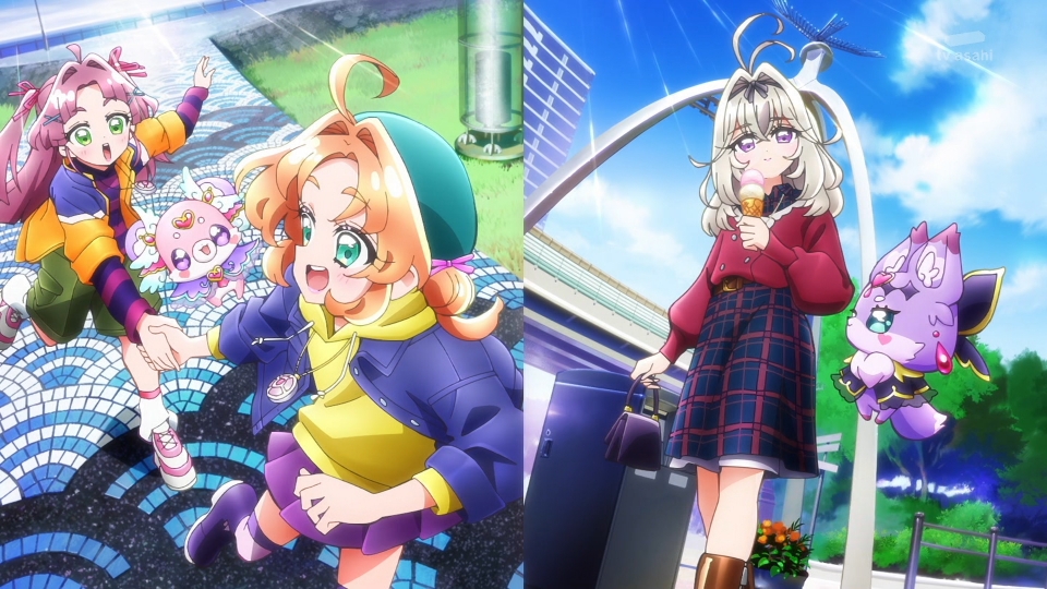 アイキャッチが新しくなってる!!! #nitiasa #precure 