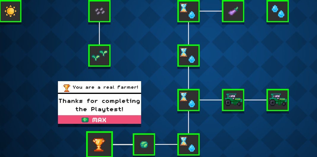 DeuxysATF's tweet photo. @gamearttales You should add a meta game, being able to buy things to upgrade or repair your house. Maybe include something with animals, like feeding them. You could also add enemies that destroy your crops, and if you water them, they disappear.  it might even work better on mobile https://t.co/GDNtQPTfKR