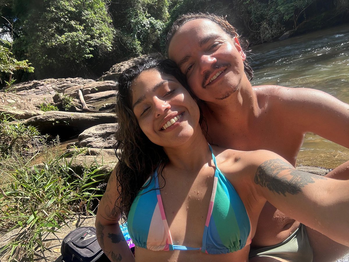Lazer demais em Piri com meu amor 🤎🍃