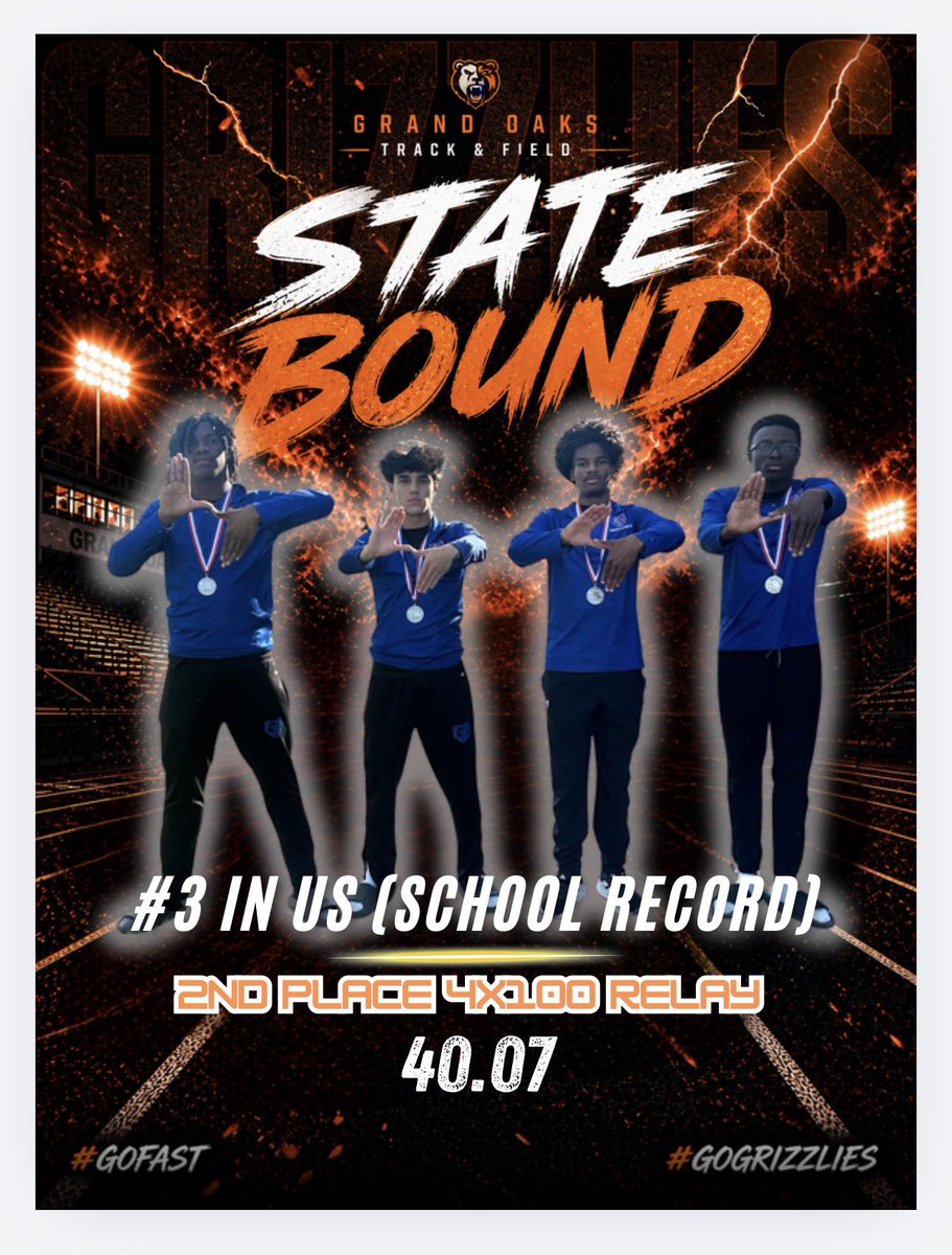 Grand Oaks Track & Field tweet media