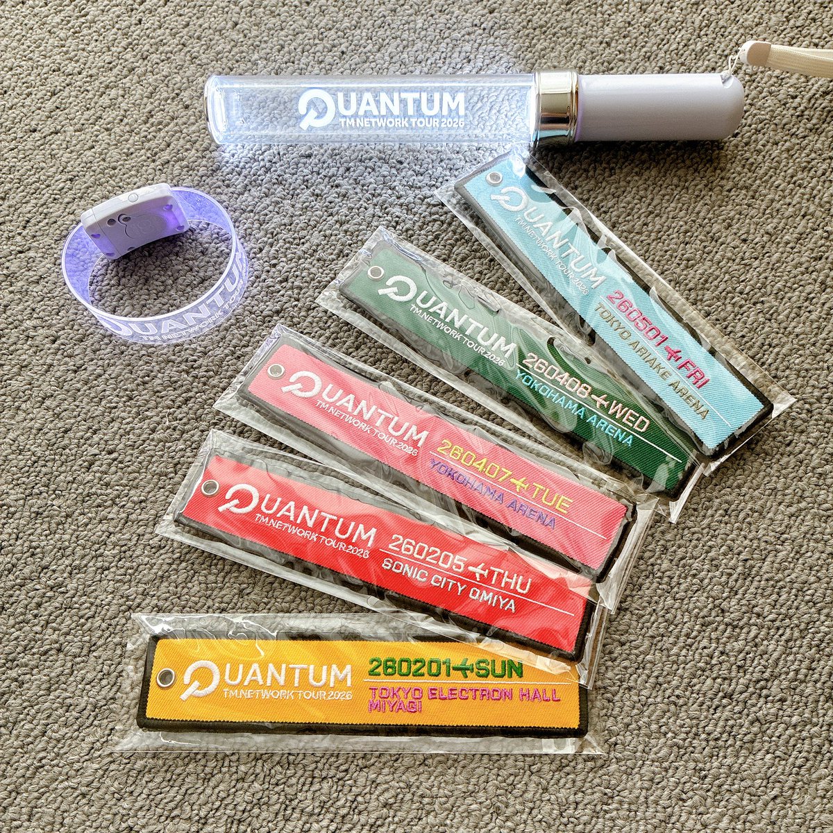 QUANTUMツアー参戦備忘録
2/1仙台
2/5大宮
4/7横浜
4/8横浜
5/1有明
5/2有明
次は大阪、名古屋、札幌あたりに遠征したいなあ🚄✈️
#TMNETWORK #FANKS #QUANTUM