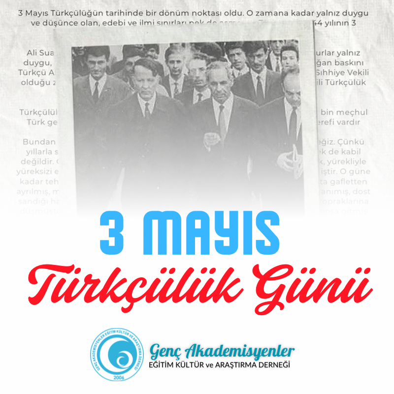 Genç Akademisyenler Derneği tweet media