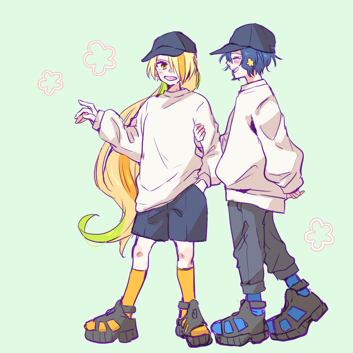二階堂サキ 「お出かけサキ愛」|櫻田 円のイラスト