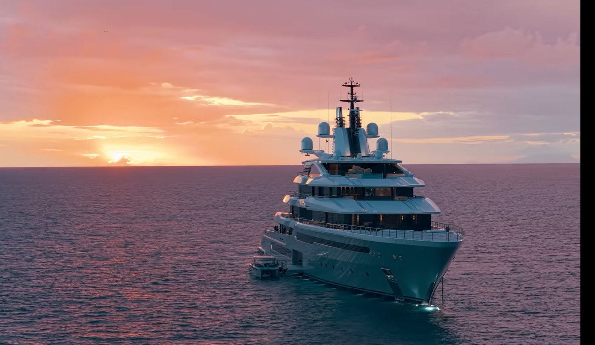 Pirat_Nation's tweet image. Valve co-founder Gabe Newell appears in the promotional video for Leviathan, the 111-meter Oceanco superyacht he owns. 

Newell acquired the Dutch shipyard in 2025, and the vessel was delivered late that year.

At 364 feet long with a gross tonnage approaching 5,000 GT, Leviathan