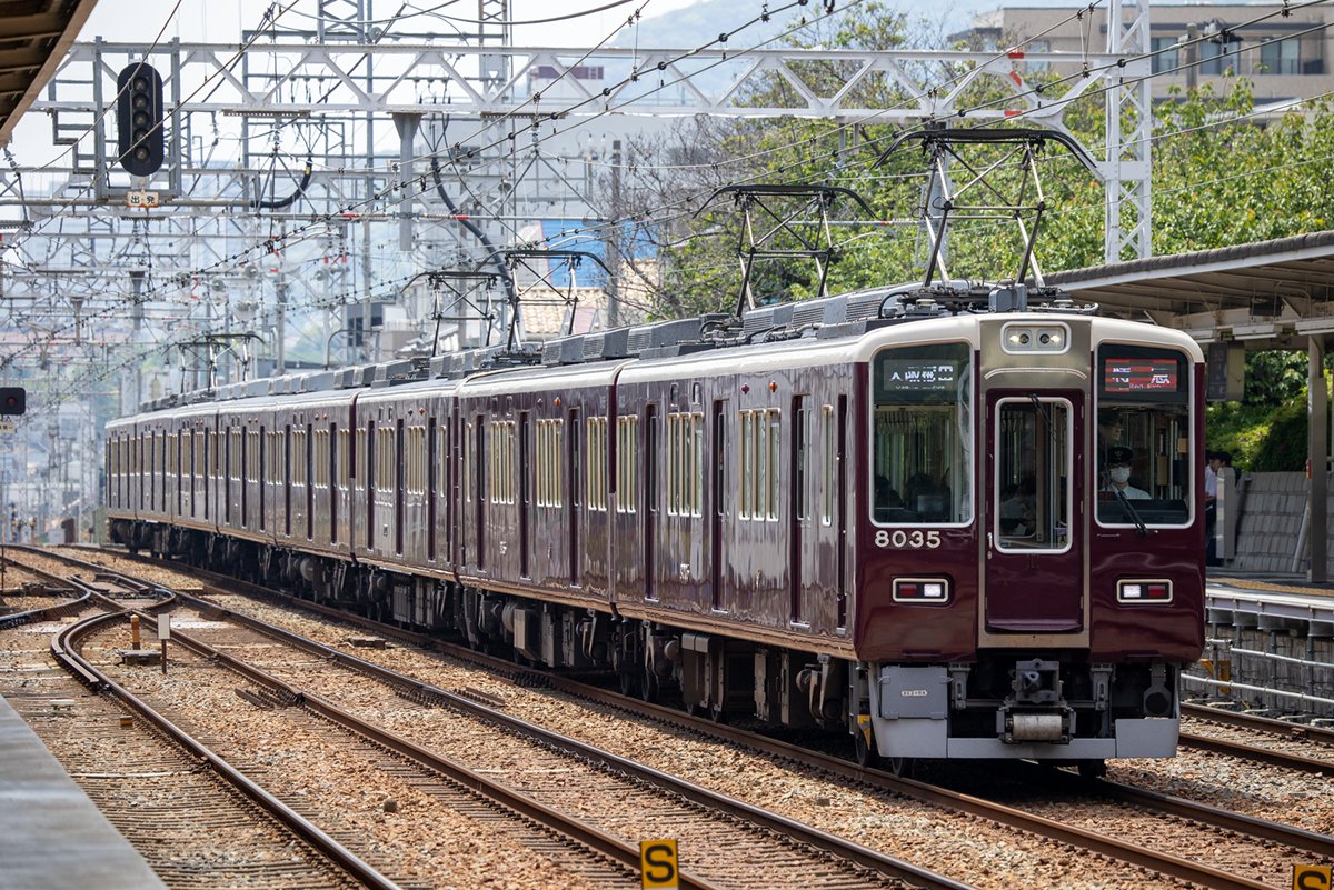 阪急元増結用8000系三種・・・🚃 