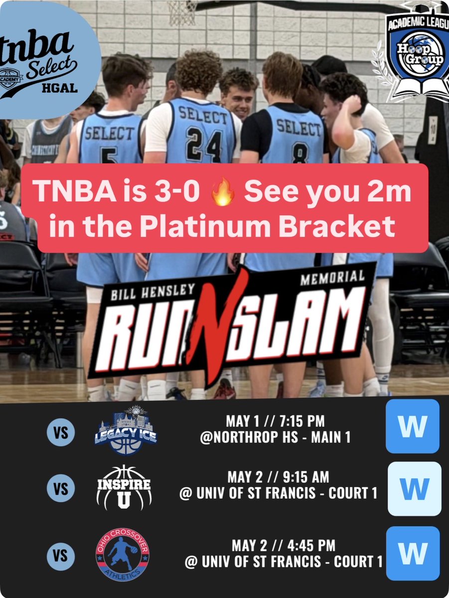 TNBA Select HGAL 2027 tweet media
