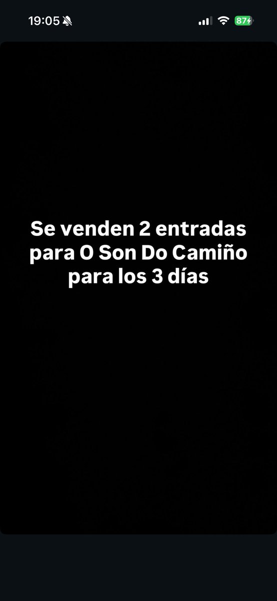 Lauracb2305's tweet photo. #osondocamiño #entradas #entradasosondocamiño https://t.co/BUKJ1ICeLZ
