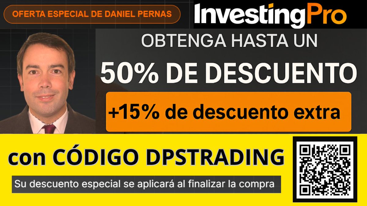 dpstrading's tweet image. ❌¿Aún no has aprovechado esta oferta especial? Accede y disfruta ya de INVESTING PRO
🎁Con el 𝐂𝐎́𝐃𝐈𝐆𝐎 𝐃𝐏𝐒𝐓𝐑𝐀𝐃𝐈𝐍𝐆 te sale con 𝐃𝐄𝐒𝐂𝐔𝐄𝐍𝐓𝐀𝐙𝐎 del 𝟓𝟎% +𝟏𝟓% 𝐄𝐗𝐓𝐑𝐀 👇
investing-referral.com/dpstrading
☝️
....
#investing #invertir #investingpro