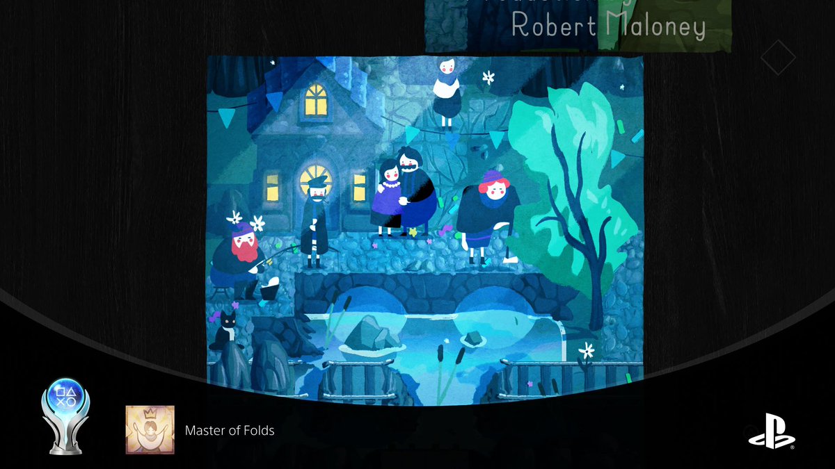 harsenau1's tweet photo. Plat 190 - Paper Trail. Really enjoyed the game. The art and the fact it can make me feel real stupid for trying to solve the puzzles. (Not hard just me being stupid) giving it a 8.5/10 would recommend #papertrail #trophyhunter #ps5 https://t.co/FaZwhA3vNf