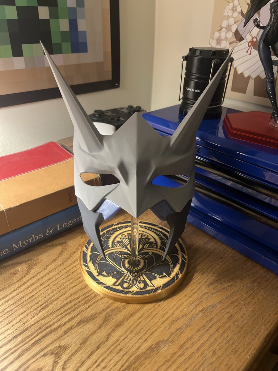 CattailXC's tweet photo. The Jin mask replica I ordered from @Beyond3DProps arrived!! I’ve had my eyes on this for literal ages but only recently decided to buy it. This thing is so cool, ty! https://t.co/1CJp4FXjEx