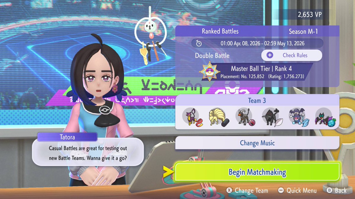 mutthunter1's tweet photo. #Pokemonchampions THIS STUPID ASS TEAM MADE IT TO MASTER BALL. Im gonna write a thread about it but if you want to use it (DONT) then heres the replica code i guess https://t.co/7KJuIUbUUM