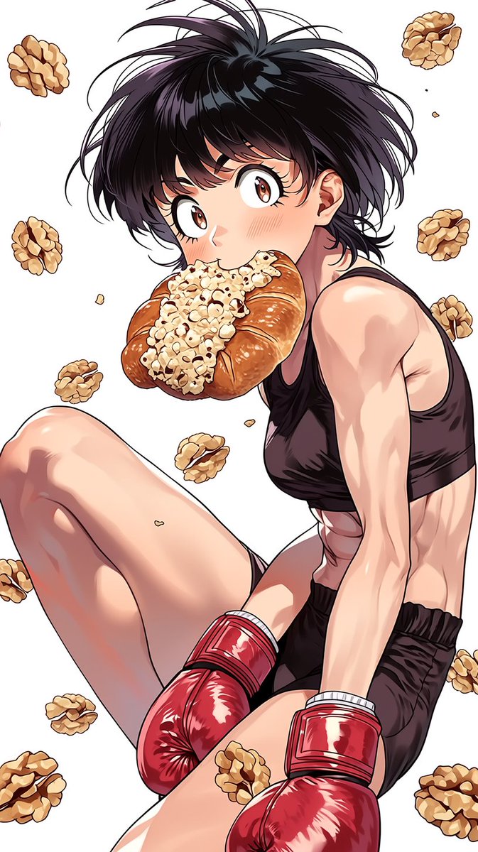 mai ♡ 5/3 🇯🇵 #WalnutBreadDay ← #nijiJourney → #Pixai