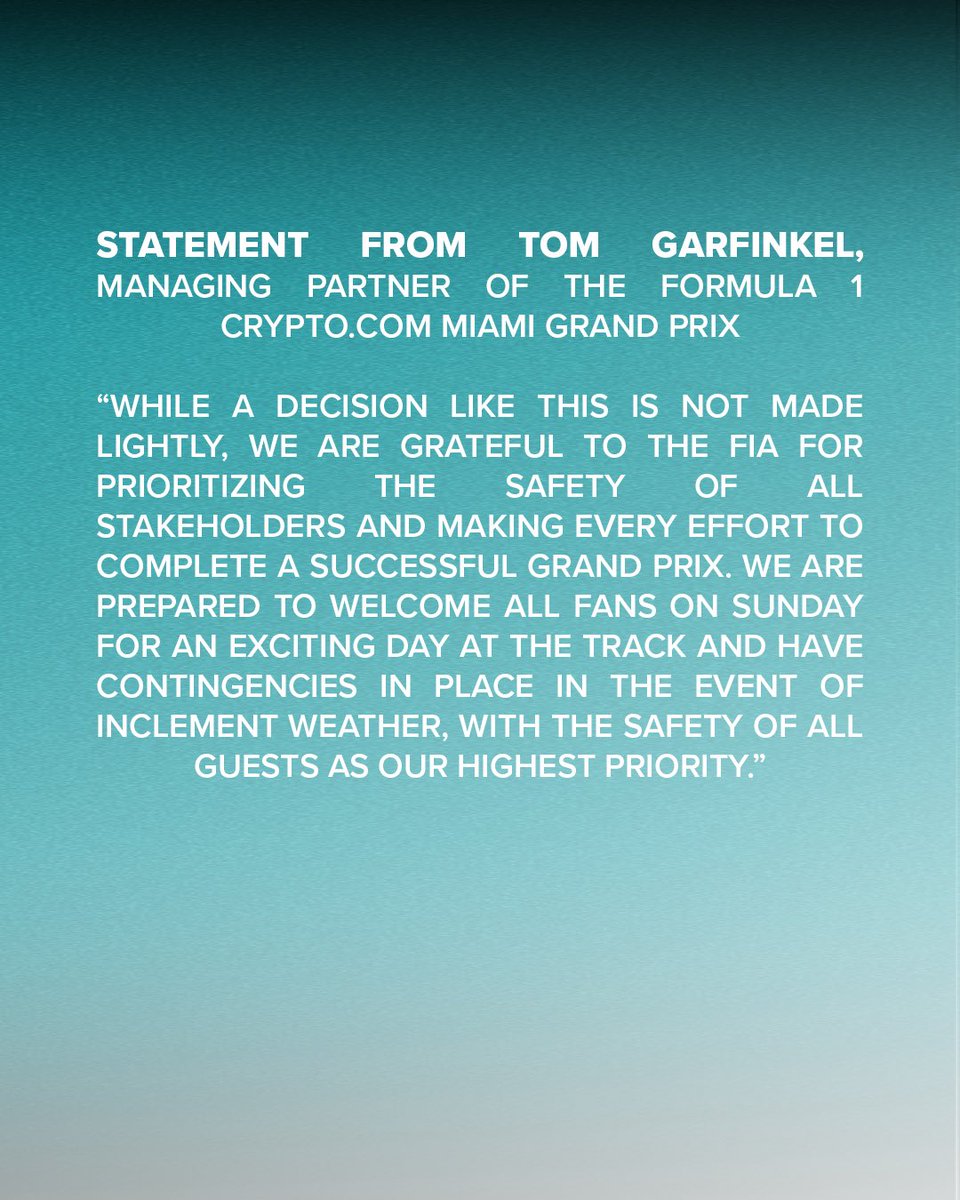 F1 Miami Grand Prix tweet media